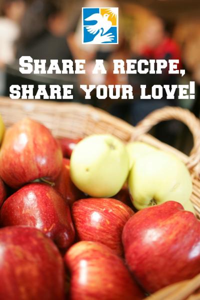 Show your love by sharing a recipe with our youth